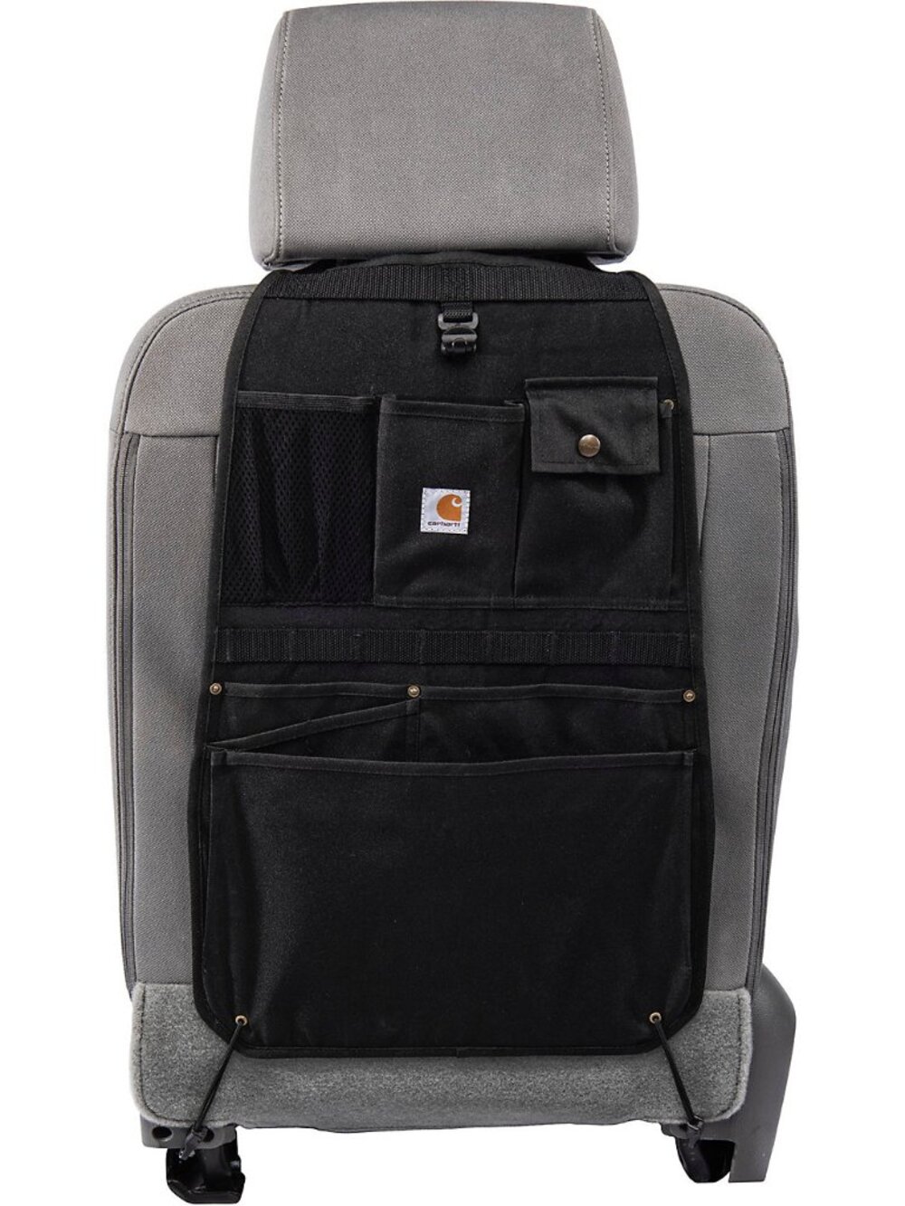 Carhartt Universal Nylon Duck Seat Car/Truck Organizer Black (RC1437)